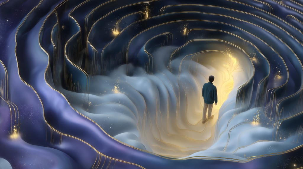 A surreal labyrinth by Usha M Reddy